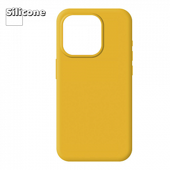 Силиконовый чехол для iPhone 15 Pro "Silicone Case" (Sunshine)