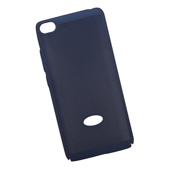 Защитная крышка для Xiaomi Mi 5S"LP" Сетка Soft Touch, темно-синий (европакет)