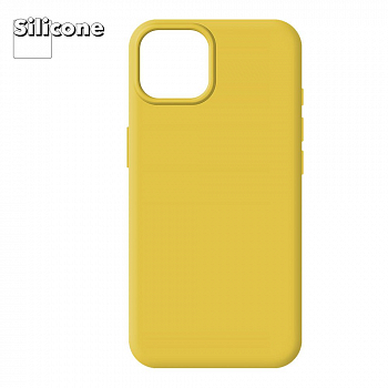 Силиконовый чехол для iPhone 14 "Silicone Case" (Canary Yellow)