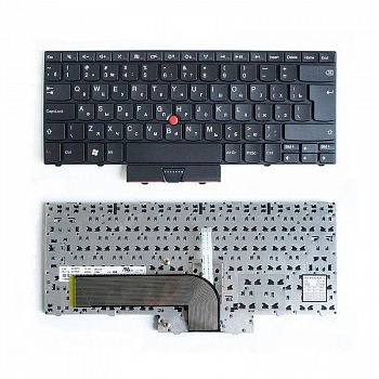 Клавиатура для ноутбука Lenovo ThinkPad E40, E50, Edge 14, 15 черная, с джойстиком
