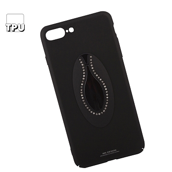 Чехол для Apple iPhone 8 Plus, 7 Plus WK-Lacus Creative Series Case, черный