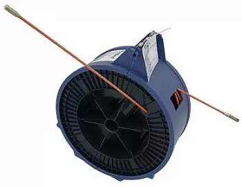 Устройство для протяжки кабеля мини УЗК в пластмассовой коробке, 20м Cabeus Pull-C-20m