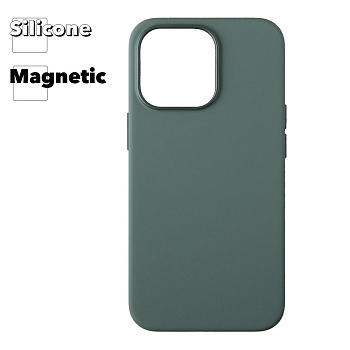 Силиконовый чехол для iPhone 13 Pro "Silicone Case" with MagSafe (Eucalyptus)