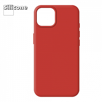 Силиконовый чехол для iPhone 14 "Silicone Case" (RED)