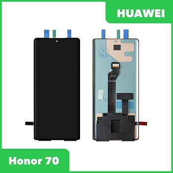 LCD дисплей для Huawei Honor 70 в сборе с тачскрином, OLED (черный)