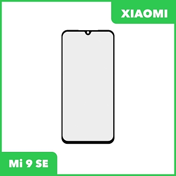 Стекло + OCA пленка для переклейки Xiaomi Mi 9 SE, черный