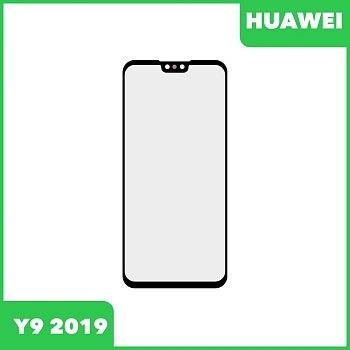 Стекло для переклейки дисплея Huawei Y9 (2019) (JKM-LX1), черный