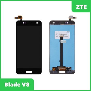 LCD дисплей для ZTE Blade V8 5,2" в сборе с тачскрином (черный)
