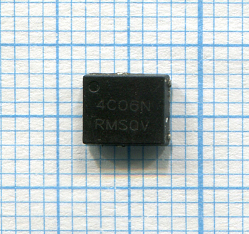 Транзистор NTMFS4C06N, NTMFS4C06NT1G, 4C06N QFN-8 с разбора