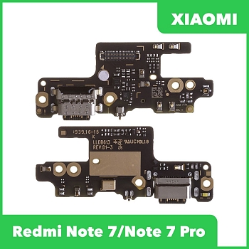Разъем зарядки для телефона Xiaomi Redmi Note 7, Note 7 pro (оригинал)