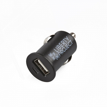 Автомобильное зарядное устройство "LP" с USB выходом 1А (1-USB выход) (коробка)