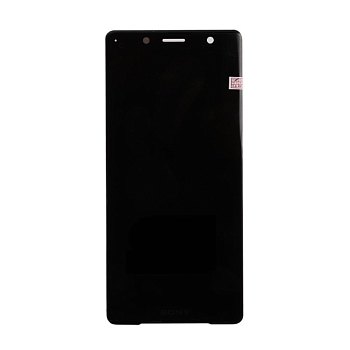 LCD дисплей для Sony G8324 (XZ2 Compact) в сборе с тачскрином (черный)