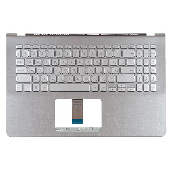 Клавиатура с топкейсом для ноутбука Asus X530UN-1G с подсветкой