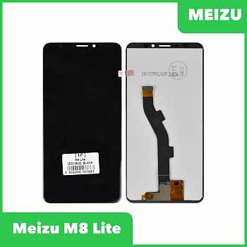 LCD дисплей для Meizu M8 Lite с тачскрином, оригинал LCD (черный) Premium Quality
