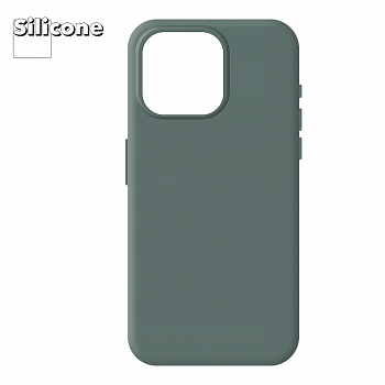 Силиконовый чехол для iPhone 15 Pro Max "Silicone Case" (Cypress)