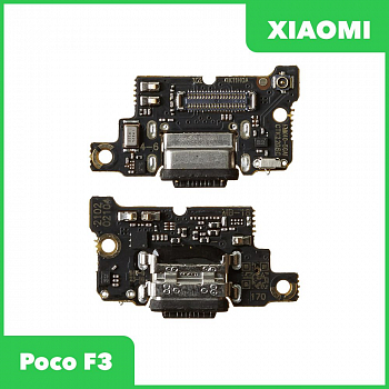 Разъем зарядки для телефона Xiaomi Poco F3, микрофон