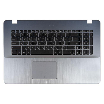 Клавиатура с топкейсом для ноутбука Asus X705UA-1B с тачпадом