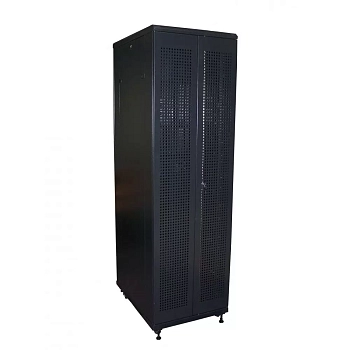 Шкаф серверный 19" Business Advanced, 47U 600x600, без дверей, с боковыми стенками, черный, TWT-CBA-47U-6x6-00