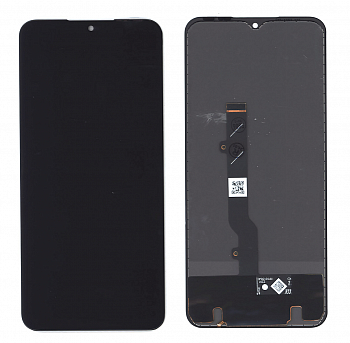 Дисплей для Infinix Note 11 (X663B), Note 12 (X663D) в сборе с тачскрином черный TFT