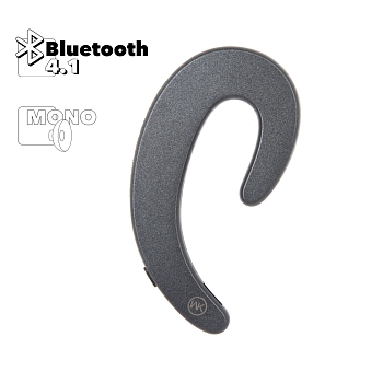 Bluetooth гарнитура WK BS350 BT 4.1, моно, вставная, черный