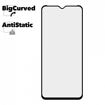 Защитное стекло для телефона Samsung Galaxy A04e Super max Anti-static big curved glass