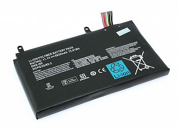 Аккумулятор (батарея) GNS-I60 для ноутбука Gigabyte P35W v2, 11.1В, 6830мА, 75.81Вт (оригинал)