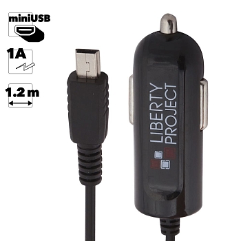 Автомобильное зарядное устройство "LP" Mini USB 1A (коробка)