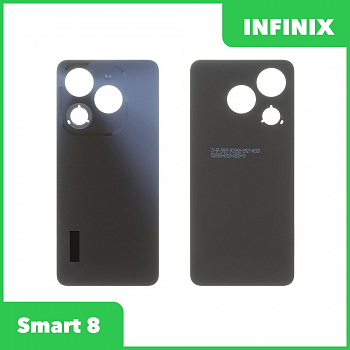 Задняя крышка для Infinix Smart 8 (черный)