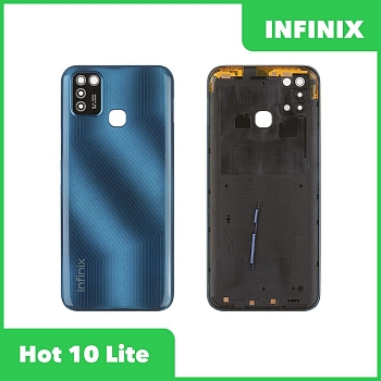 Задняя крышка для Infinix Hot 10 Lite (X657B) (синий)