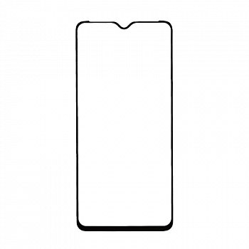 Защитное стекло "LP" для Xiaomi Redmi Note 8 Pro Thin Frame Full Glue Glass 0,33 мм 2,5D 9H (черное)