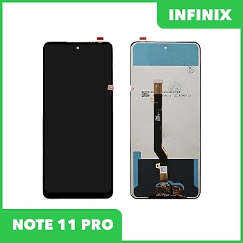 Дисплей (экран в сборе) для телефона Infinix Note 11 Pro, Premium Quality, черный