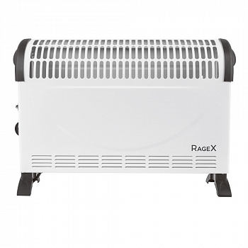 Обогреватель электрический RageX R1401-100, 2000Вт, белый