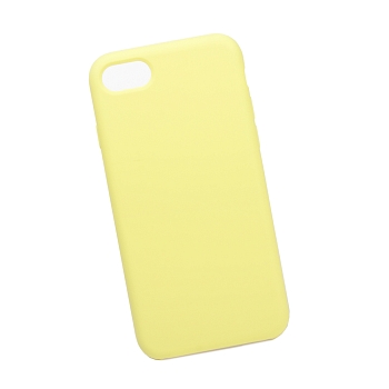 Силиконовый чехол "LP" для Apple iPhone 7, 8 "Protect Cover", желтый (коробка)