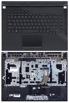Клавиатура для ноутбука Asus G532LWS, с подсветкой RGB, черный, топ-панель