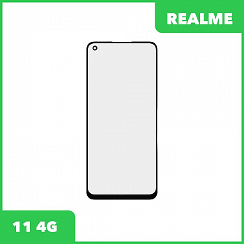 G+OCA PRO стекло для переклейки Realme 11 4G (RMX3636) (черный)