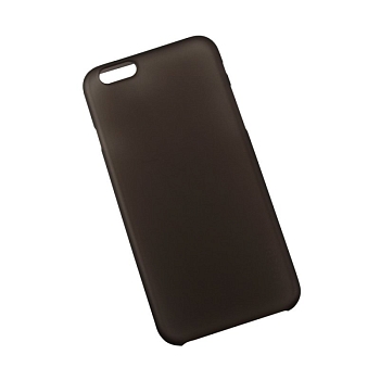 Защитная крышка для Apple iPhone 6, 6S "Hoco" Thin Series Frosted Case (Black), черный (коробка)