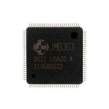 Микросхема jMB363 с разбора