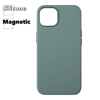 Силиконовый чехол для iPhone 13 "Silicone Case" with MagSafe (Eucalyptus)