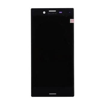 LCD дисплей для Sony F5321 (X Compact) в сборе с тачскрином (черный)
