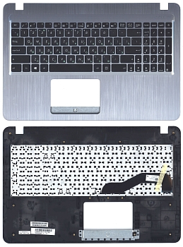 Клавиатура для ноутбука Asus X540LA топкейс серый