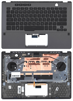 Клавиатура для ноутбука Asus ROG Zephyrus G14 GA401 топкейс черный