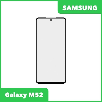 Стекло для переклейки дисплея Samsung Galaxy M52 (M526B), черный