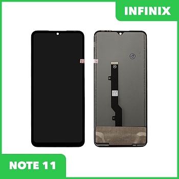 Дисплей (экран в сборе) для телефона Infinix Note 11, TFT (черный)
