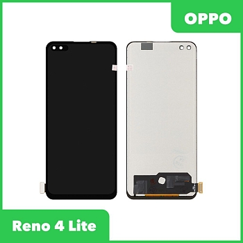 LCD дисплей для Oppo Reno 4 Lite в сборе с тачскрином Incell (черный)