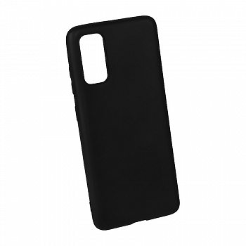 Силиконовый чехол "LP" для Samsung Galaxy S20 TPU (черный/европакет)