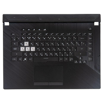 Клавиатура с топкейсом для ноутбука Asus G531GU-1C с подсветкой
