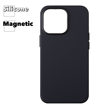Силиконовый чехол для iPhone 13 Pro "Silicone Case" with MagSafe (Midnight)