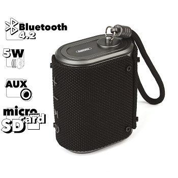 Bluetooth колонка Remax Bluetooth Speaker RB-M30, черный
