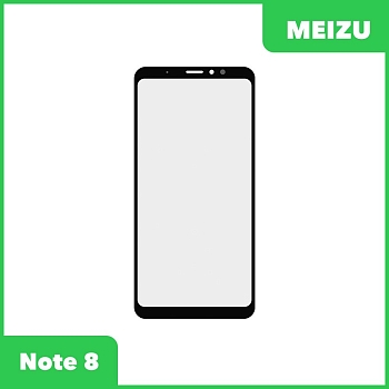Стекло + OCA пленка для переклейки Meizu Note 8, черный