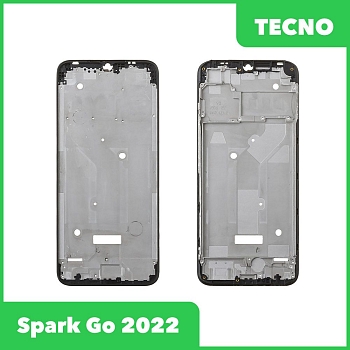 Рамка дисплея для Tecno Spark Go 2022 (KG5m) (черный)
